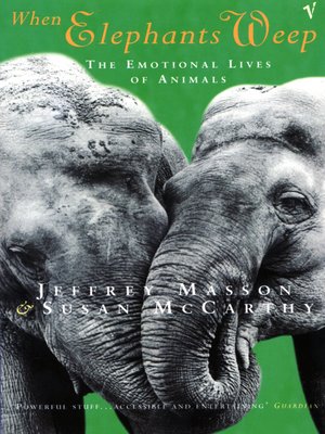 cover image of When Elephants Weep